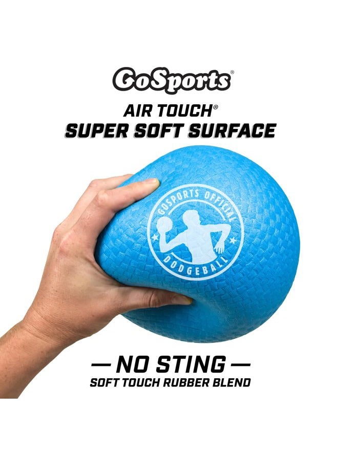 GoSports كرة دودج قابلة للنفخ - كرات بدون لسعة - تشمل مضخة كرة وحقيبة شبكية - Image 3